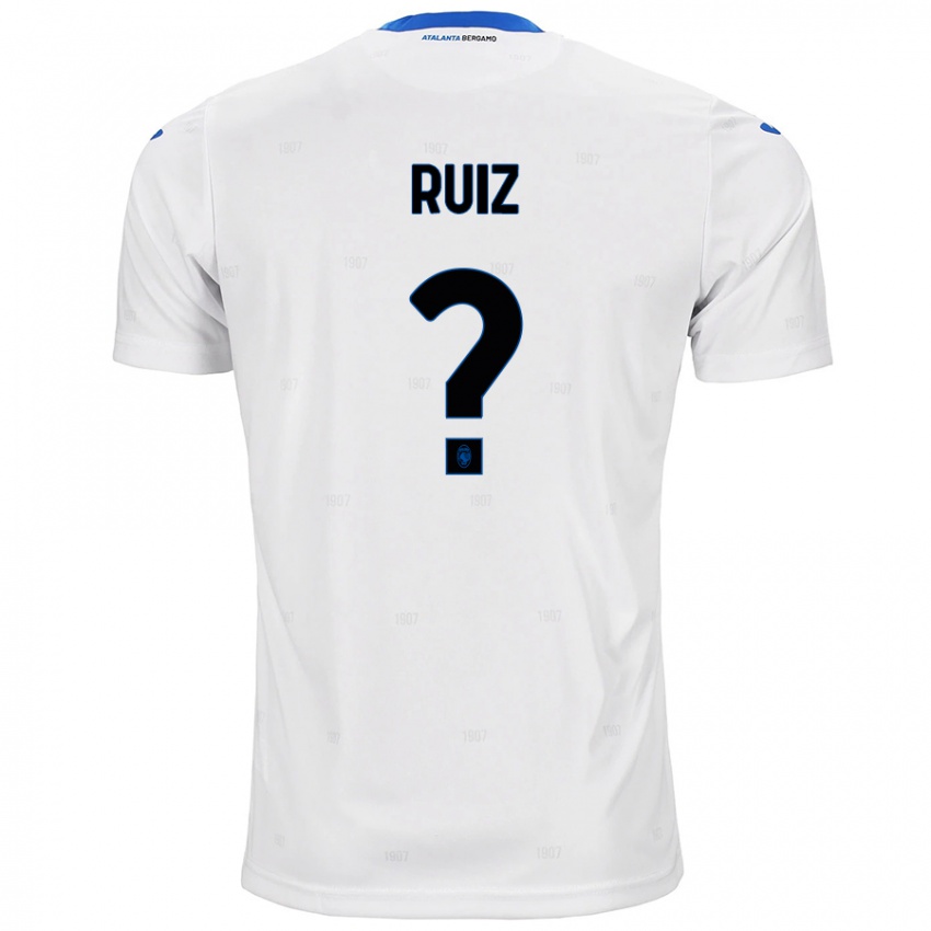 Herren Gerard Ruiz #0 Weiß Auswärtstrikot Trikot 2024/25 T-Shirt