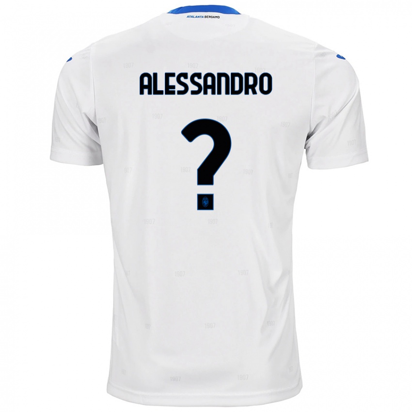 Herren Alessandro Rinaldi #0 Weiß Auswärtstrikot Trikot 2024/25 T-Shirt