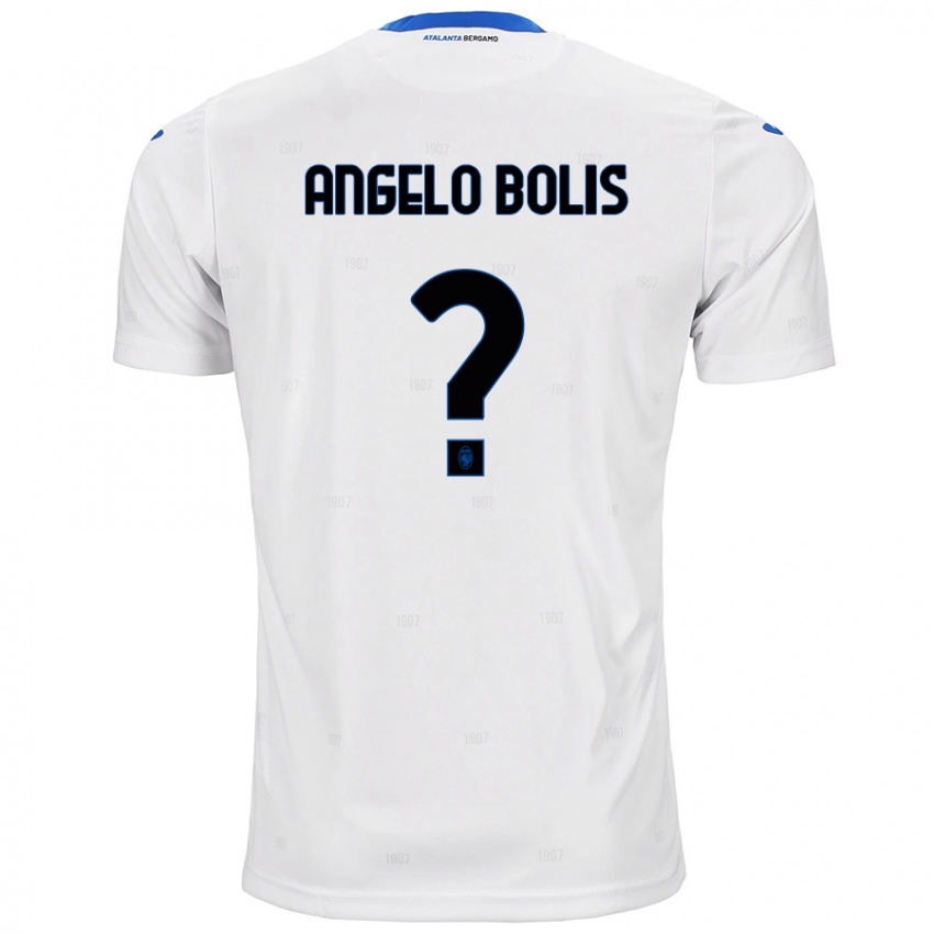 Herren Tommaso Angelo Bolis #0 Weiß Auswärtstrikot Trikot 2024/25 T-Shirt