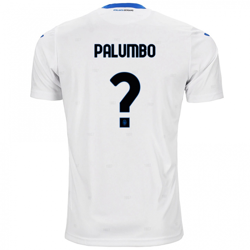 Herren Stefano Palumbo #0 Weiß Auswärtstrikot Trikot 2024/25 T-Shirt