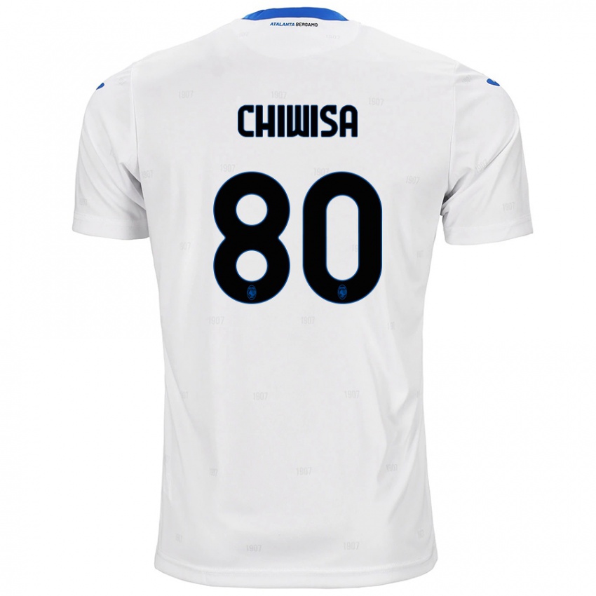 Herren Mannah Chiwisa #80 Weiß Auswärtstrikot Trikot 2024/25 T-Shirt