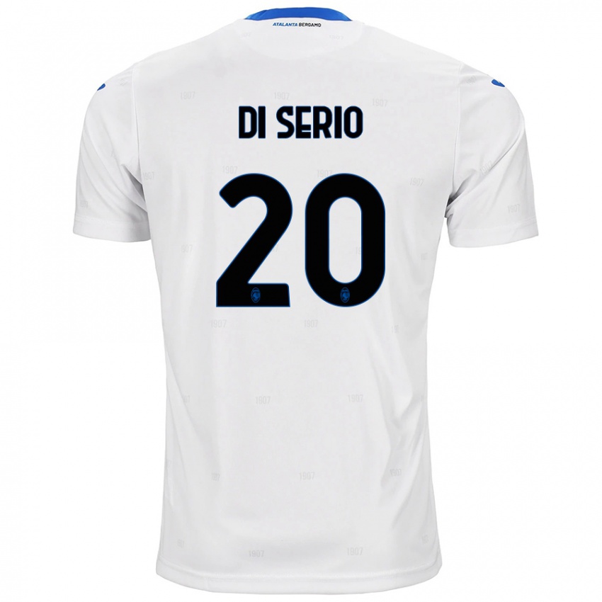 Herren Giuseppe Di Serio #20 Weiß Auswärtstrikot Trikot 2024/25 T-Shirt