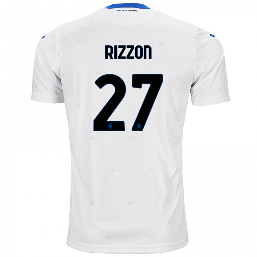 Herren Giulia Rizzon #27 Weiß Auswärtstrikot Trikot 2024/25 T-Shirt