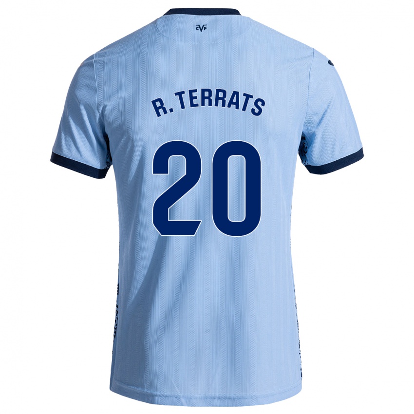 Herren Ramón Terrats #20 Himmelblau Auswärtstrikot Trikot 2024/25 T-Shirt