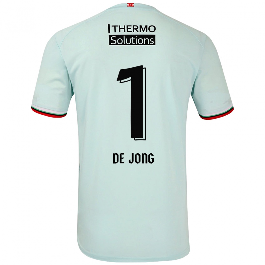 Herren Daniëlle De Jong #1 Hellgrün Auswärtstrikot Trikot 2024/25 T-Shirt