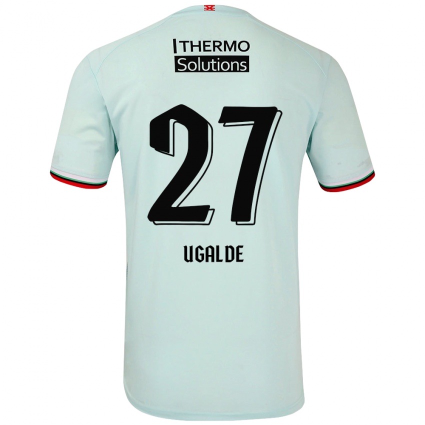 Herren Manfred Ugalde #27 Hellgrün Auswärtstrikot Trikot 2024/25 T-Shirt