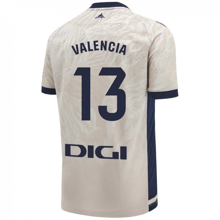 Herren Pablo Valencia #13 Hellgrau Auswärtstrikot Trikot 2024/25 T-Shirt