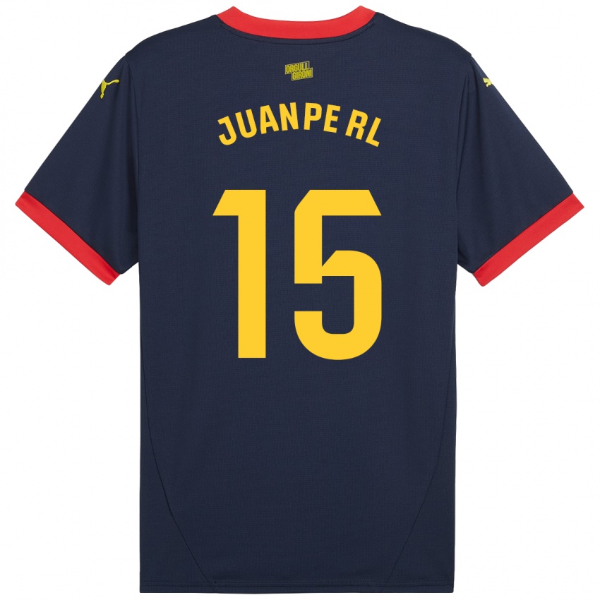 Herren Juanpe #15 Marinerot Auswärtstrikot Trikot 2024/25 T-Shirt