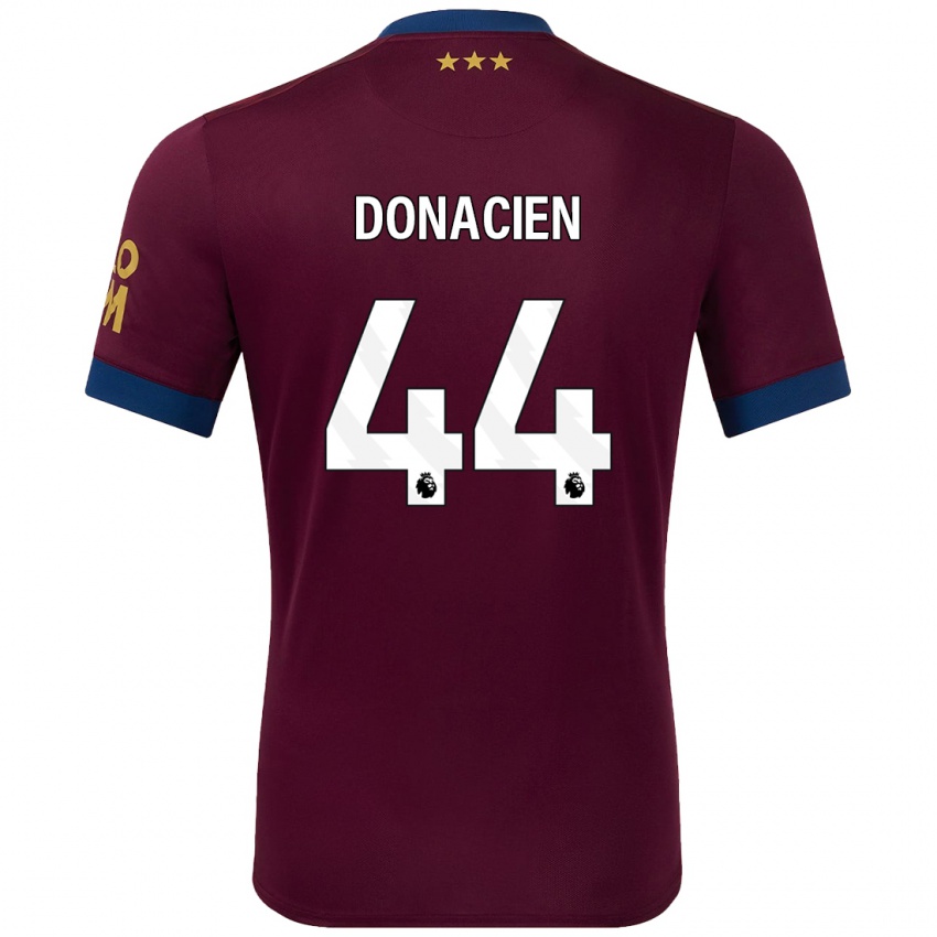 Herren Janoi Donacien #44 Braun Auswärtstrikot Trikot 2024/25 T-Shirt