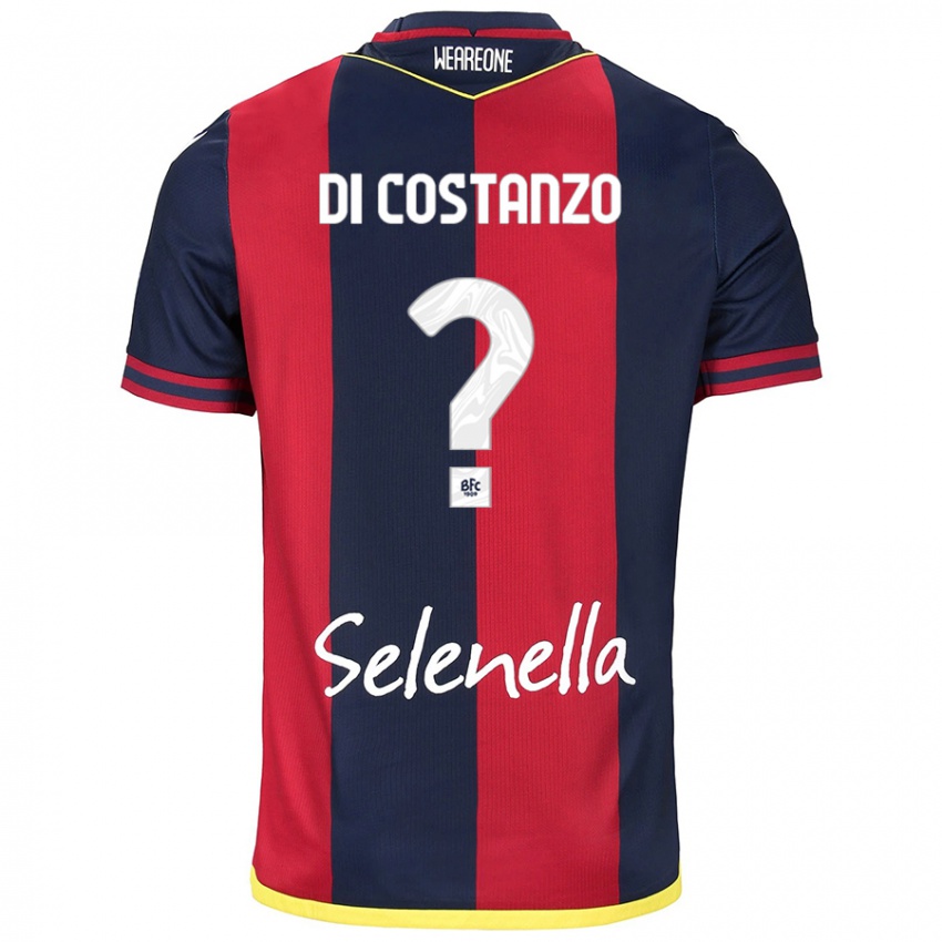 Damen Raffaele Maria Di Costanzo #0 Rot Königsblau Heimtrikot Trikot 2024/25 T-Shirt