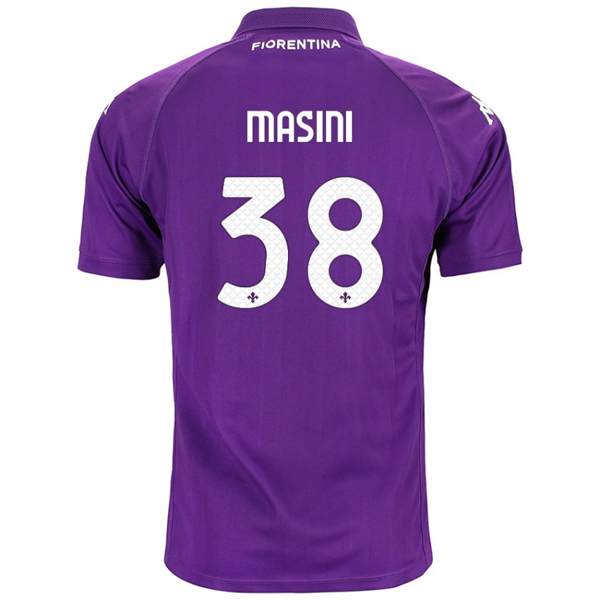 Damen Linda Masini #38 Violett Heimtrikot Trikot 2024/25 T-Shirt