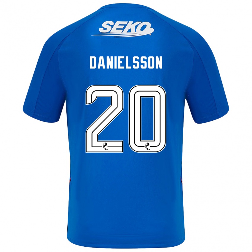 Damen Jenny Julia Danielsson #20 Dunkelblau Heimtrikot Trikot 2024/25 T-Shirt