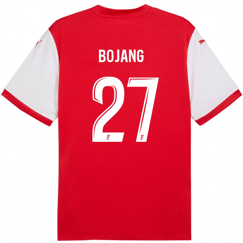 Damen Adama Bojang #27 Rot Weiß Heimtrikot Trikot 2024/25 T-Shirt