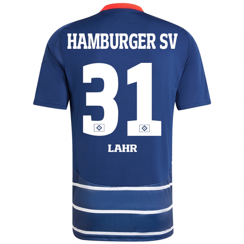 Damen Jobina Lahr #31 Dunkelblau Auswärtstrikot Trikot 2024/25 T-Shirt