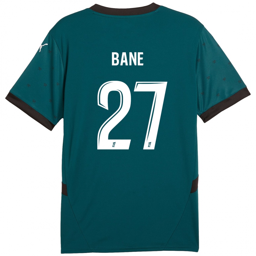 Damen Sidi Bane #27 Dunkelgrün Auswärtstrikot Trikot 2024/25 T-Shirt