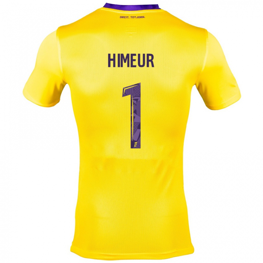 Damen Thomas Himeur #1 Gelb Lila Auswärtstrikot Trikot 2024/25 T-Shirt