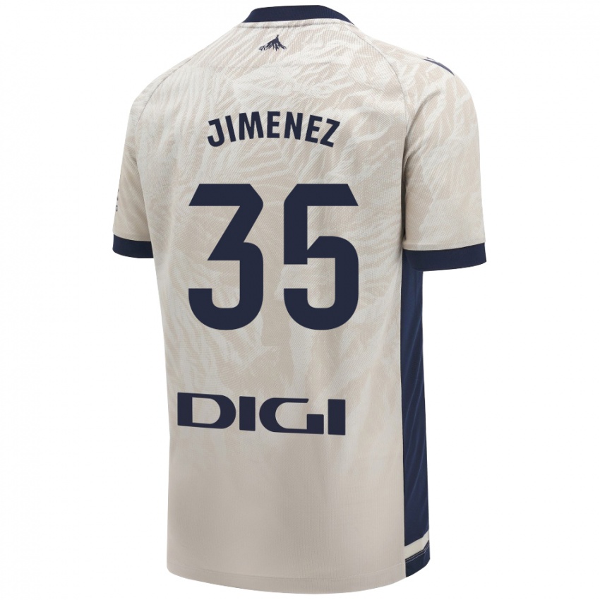 Damen Álex Jimenez #35 Hellgrau Auswärtstrikot Trikot 2024/25 T-Shirt