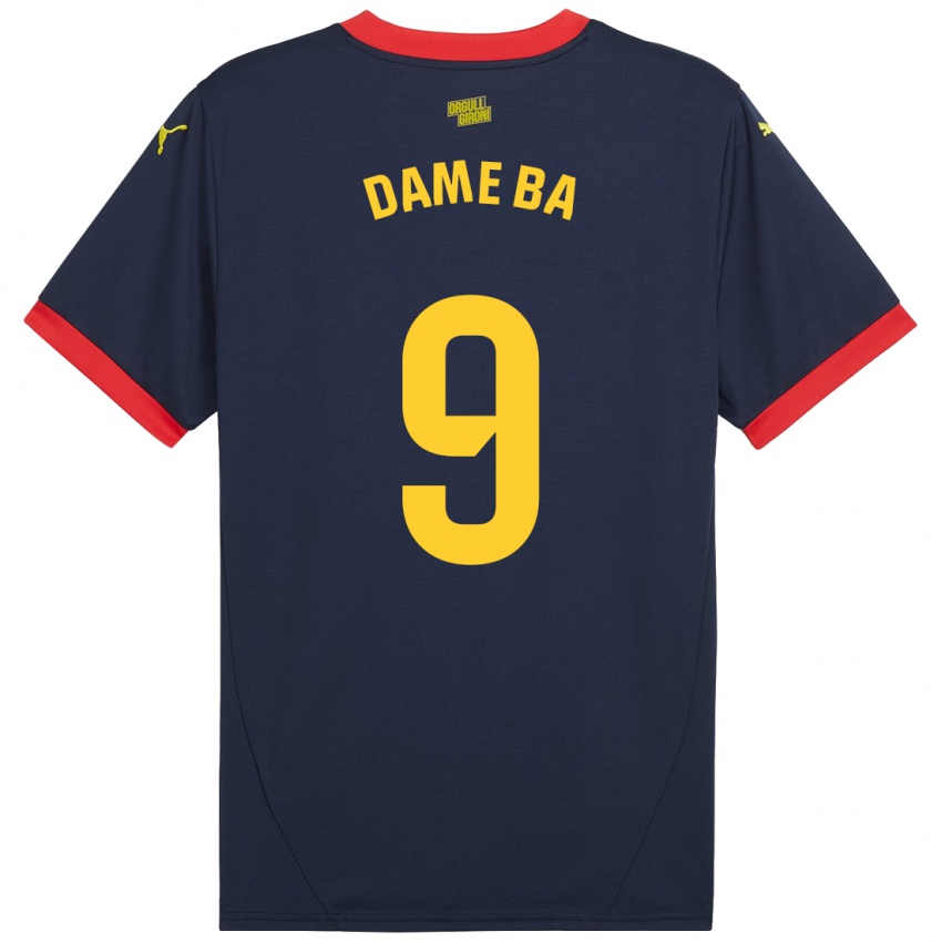 Damen Papa Dame Ba #9 Marinerot Auswärtstrikot Trikot 2024/25 T-Shirt