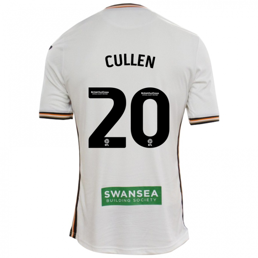 Kinder Liam Cullen #20 Rot Weiß Heimtrikot Trikot 2024/25 T-Shirt