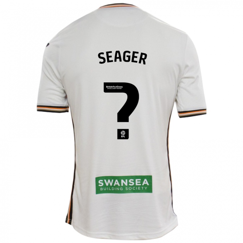 Kinder Sam Seager #0 Rot Weiß Heimtrikot Trikot 2024/25 T-Shirt