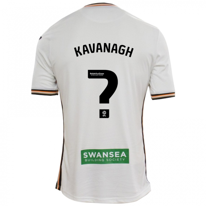 Kinder Reece Kavanagh #0 Rot Weiß Heimtrikot Trikot 2024/25 T-Shirt