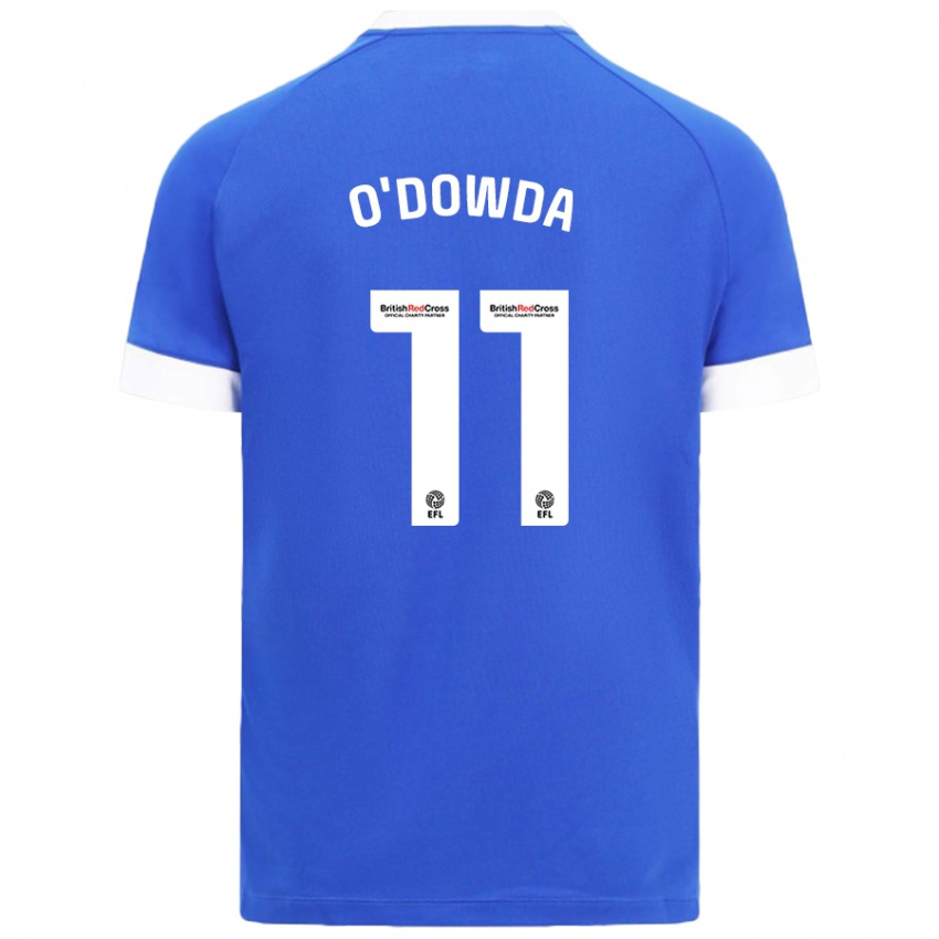 Kinder Callum O'dowda #11 Himmelblau Heimtrikot Trikot 2024/25 T-Shirt