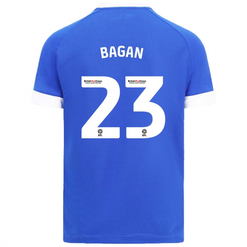 Kinder Joel Bagan #23 Himmelblau Heimtrikot Trikot 2024/25 T-Shirt