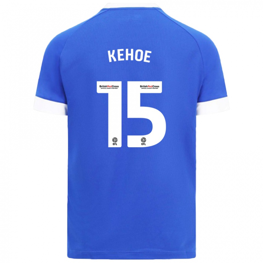 Kinder Molly Kehoe #15 Himmelblau Heimtrikot Trikot 2024/25 T-Shirt