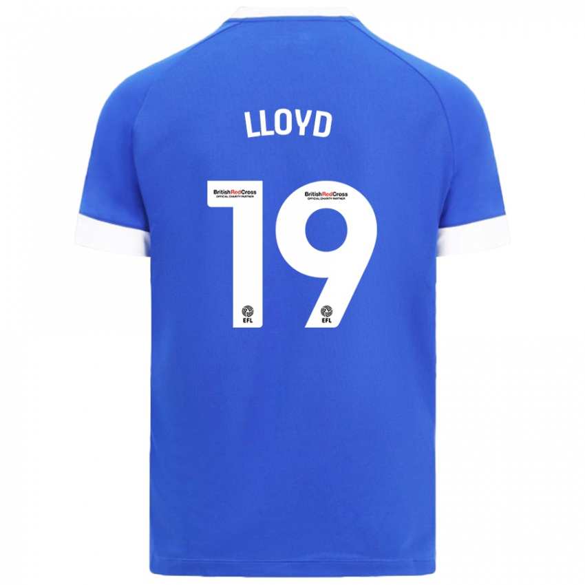 Kinder Madison Lloyd #19 Himmelblau Heimtrikot Trikot 2024/25 T-Shirt