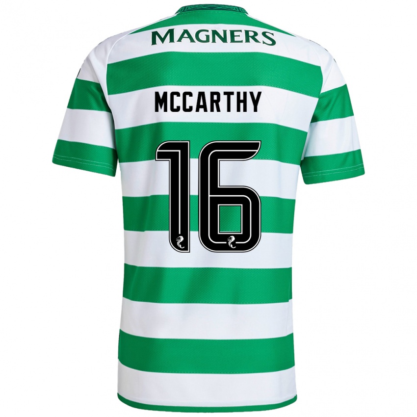 Kinder James Mccarthy #16 Grün Weiß Heimtrikot Trikot 2024/25 T-Shirt