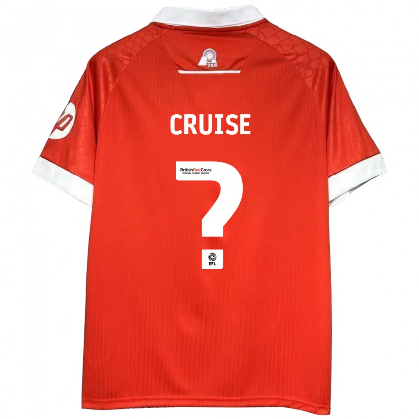 Kinder George Cruise #0 Rot Weiß Heimtrikot Trikot 2024/25 T-Shirt