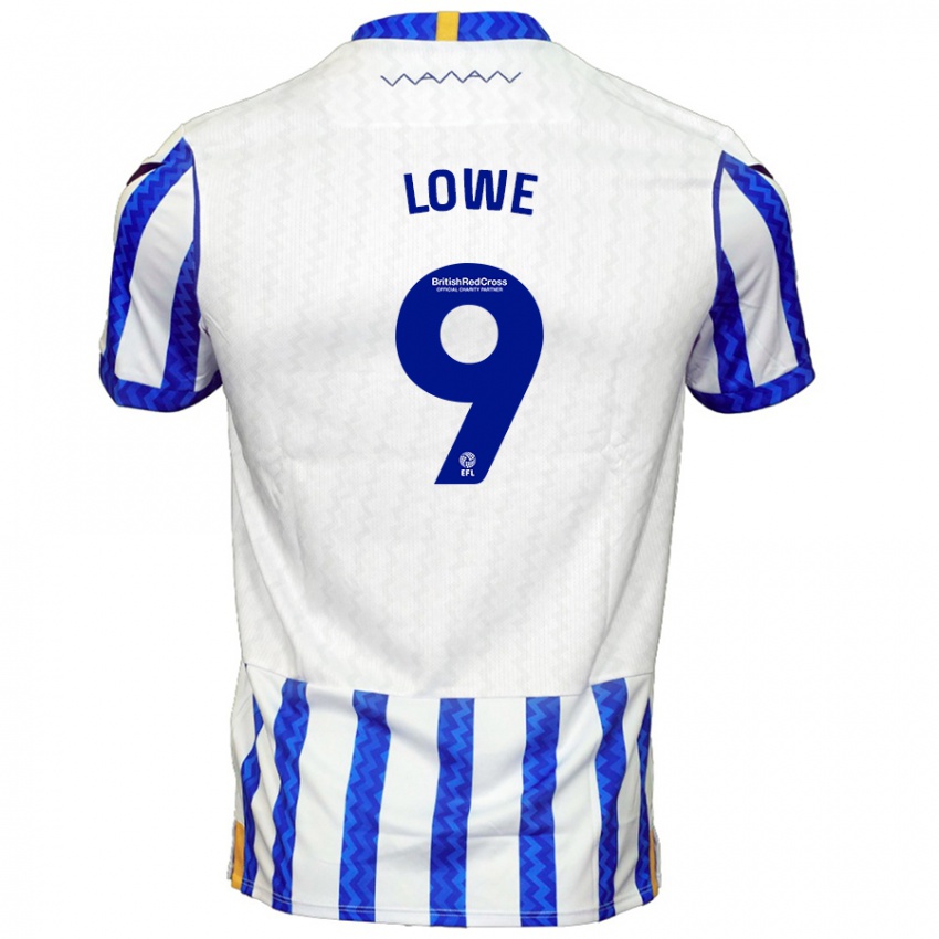 Kinder Jamal Lowe #9 Blau Weiß Heimtrikot Trikot 2024/25 T-Shirt