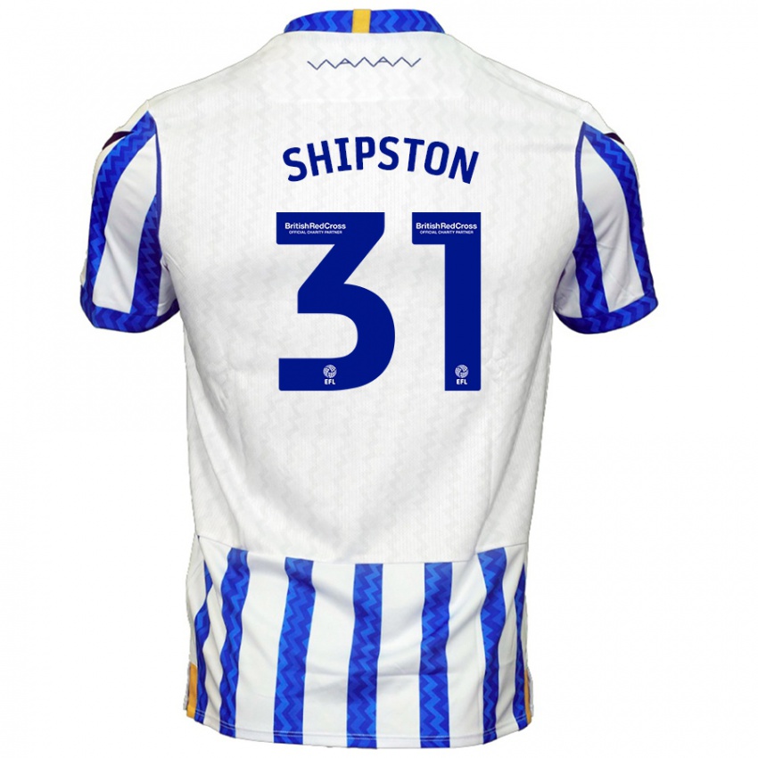 Kinder Rio Shipston #31 Blau Weiß Heimtrikot Trikot 2024/25 T-Shirt