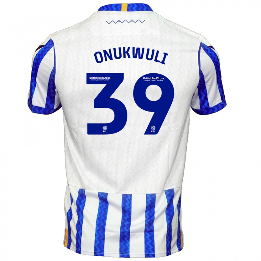 Kinder Favour Onukwuli #39 Blau Weiß Heimtrikot Trikot 2024/25 T-Shirt