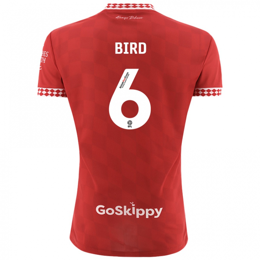 Kinder Max Bird #6 Rot Heimtrikot Trikot 2024/25 T-Shirt