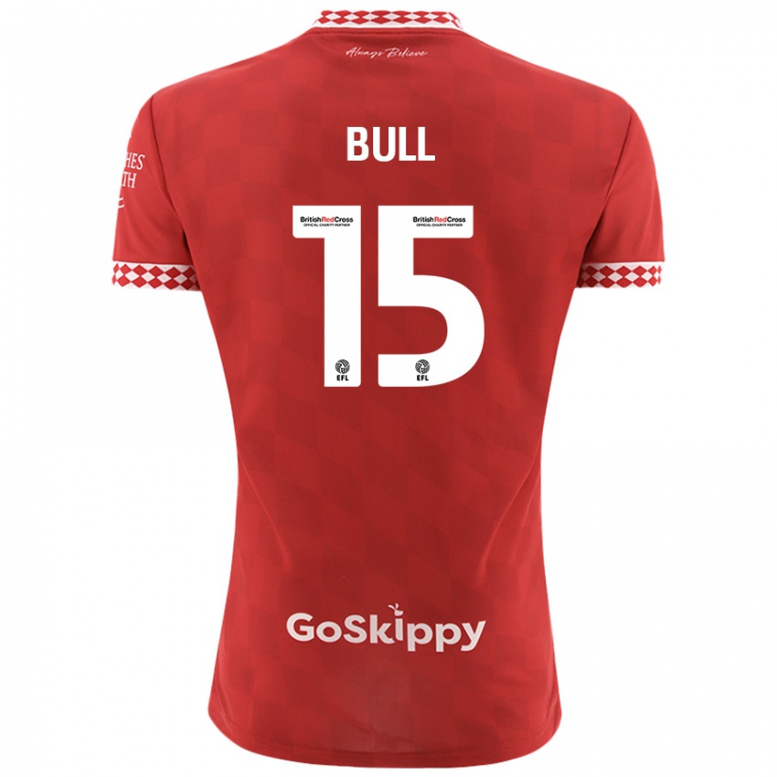 Kinder Jasmine Bull #15 Rot Heimtrikot Trikot 2024/25 T-Shirt