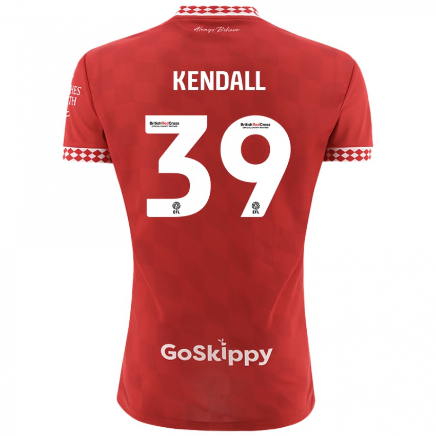 Kinder Maya Kendall #39 Rot Heimtrikot Trikot 2024/25 T-Shirt