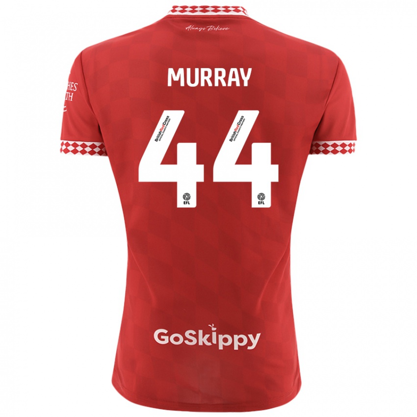 Kinder Satara Murray #44 Rot Heimtrikot Trikot 2024/25 T-Shirt