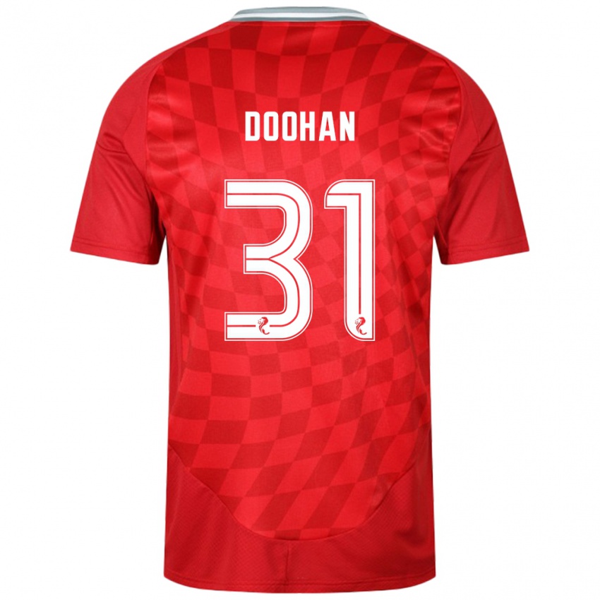 Kinder Ross Doohan #31 Rot Heimtrikot Trikot 2024/25 T-Shirt