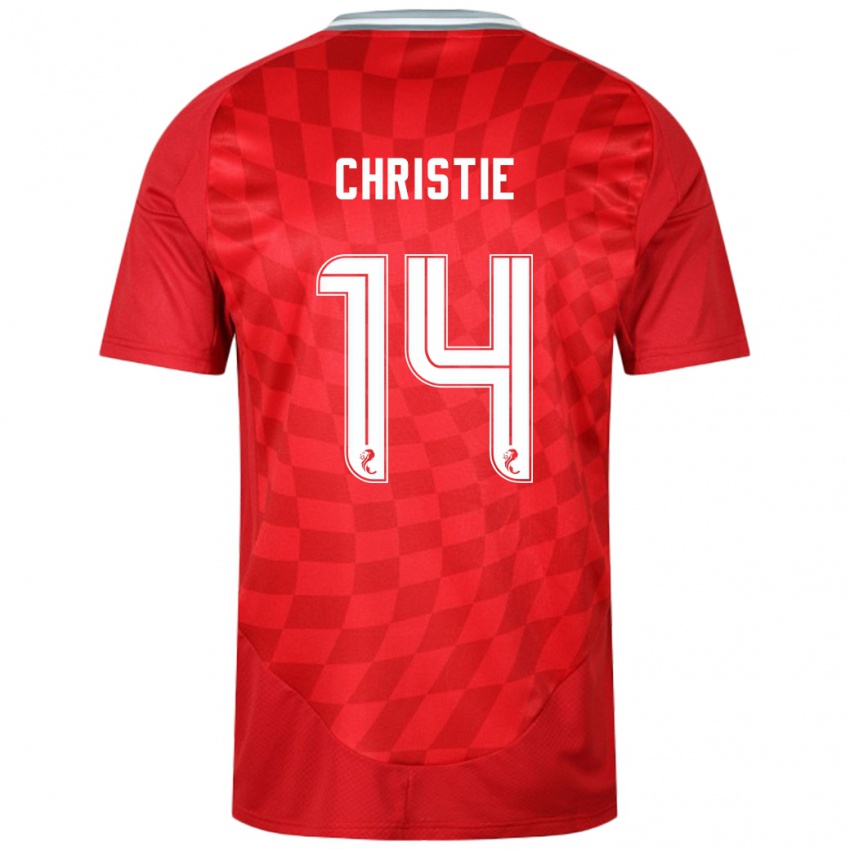 Kinder Mya Christie #14 Rot Heimtrikot Trikot 2024/25 T-Shirt