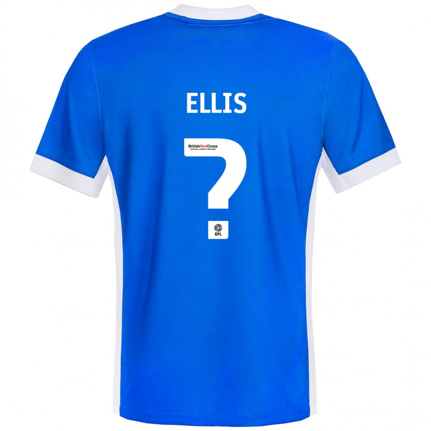 Kinder O'shea Ellis #0 Blau Weiß Heimtrikot Trikot 2024/25 T-Shirt