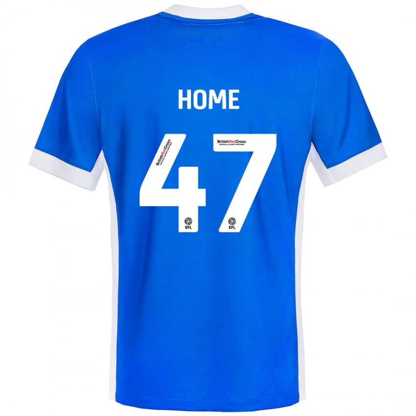 Kinder Josh Home #47 Blau Weiß Heimtrikot Trikot 2024/25 T-Shirt