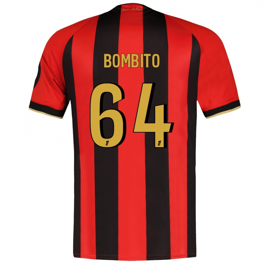 Kinder Moïse Bombito #64 Rot Schwarz Heimtrikot Trikot 2024/25 T-Shirt