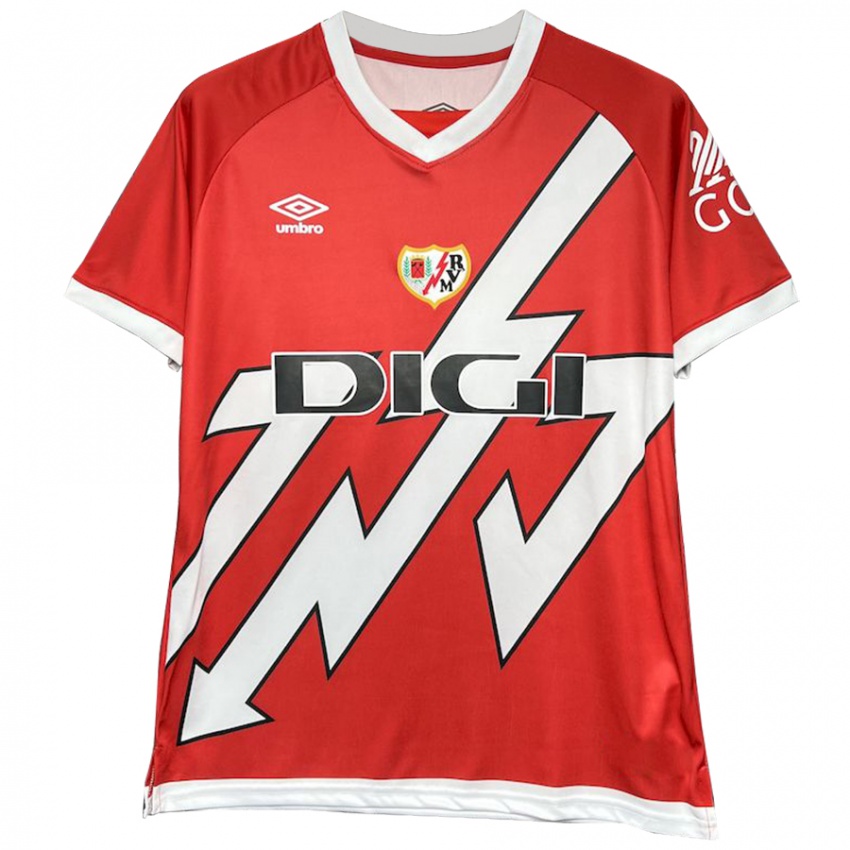 Kinder Sergio Manzano #11 Weiß Rot Heimtrikot Trikot 2024/25 T-Shirt