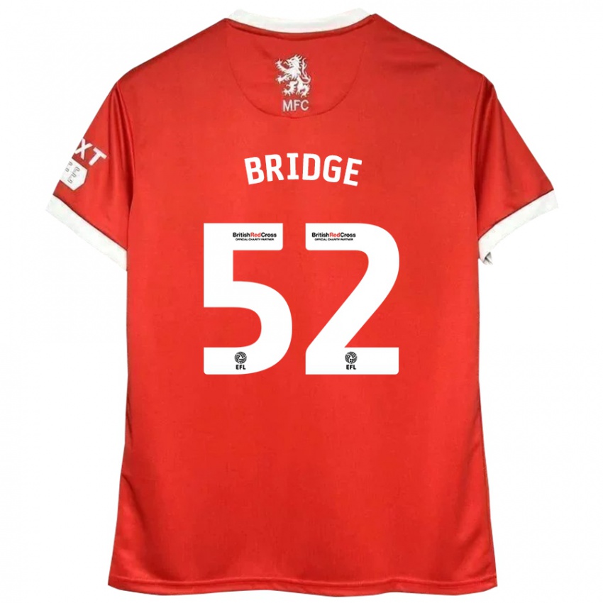 Kinder Aj Bridge #52 Rot Weiß Heimtrikot Trikot 2024/25 T-Shirt