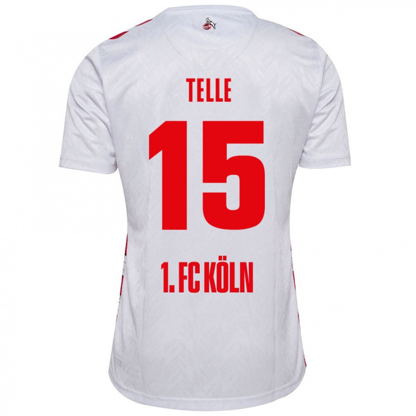 Kinder Neo Telle #15 Weiß Rot Heimtrikot Trikot 2024/25 T-Shirt