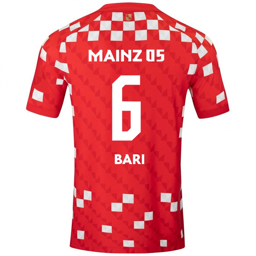 Kinder Lorena Bari #6 Weiß Rot Heimtrikot Trikot 2024/25 T-Shirt