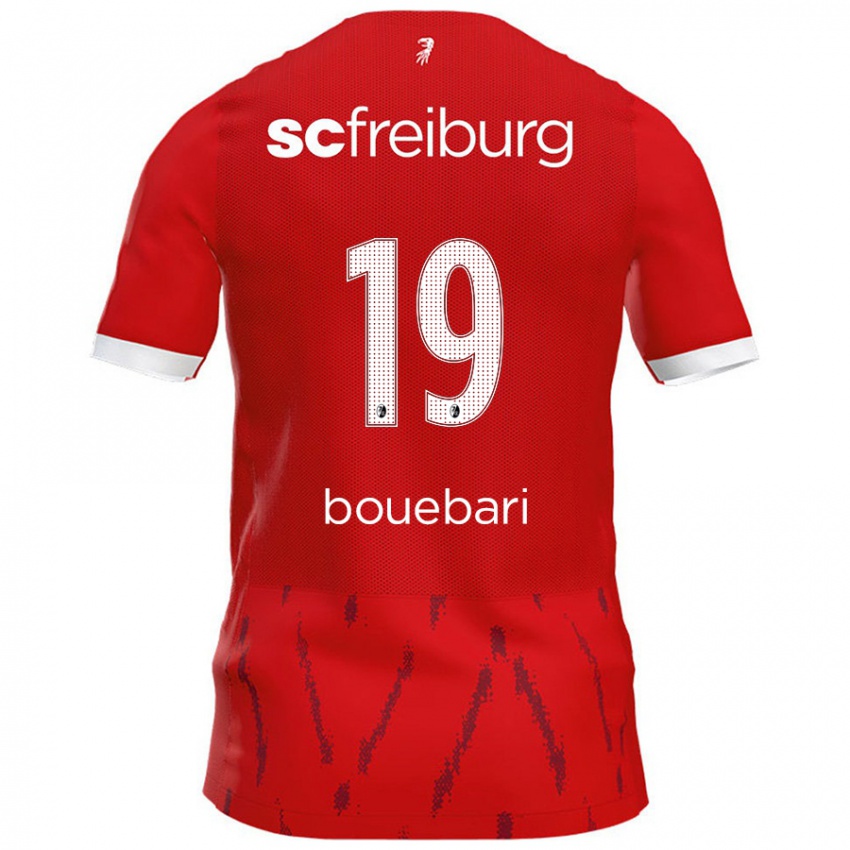 Kinder Franci Bouebari #19 Rot Heimtrikot Trikot 2024/25 T-Shirt