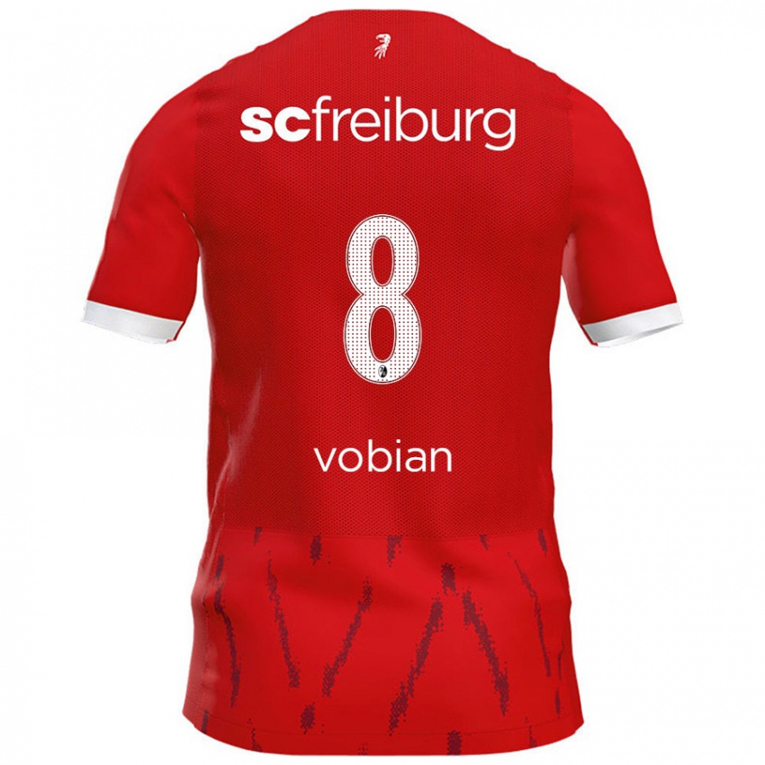 Kinder Selina Vobian #8 Rot Heimtrikot Trikot 2024/25 T-Shirt