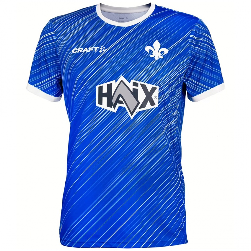 Kinder Vahid Hajrovic #13 Blau Weiß Heimtrikot Trikot 2024/25 T-Shirt